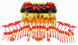 Wiha Insulated Tool Set for Electricians, 80 Pieces (32877)