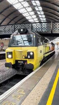 Class 70 (70812) Network Rail Engineering Train. #trains #diesellocomotive #railway #class70