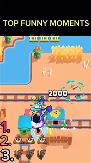 Top-5 Funniest moments from Brawl Stars