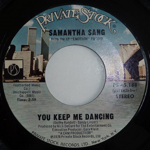 Samantha Sang - You Keep Me Dancing
