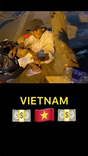 🇻🇳 VIET GRANNY HAPPY FOR MONEY 💰 - REAL EMOTIONS 😭