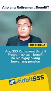 Ang SSS Retirement Benefit Program ay cash benefit na binibigay bilang buwanang pension #tidbitSSS #ShortSSS | Philippine Social Security System - SSS