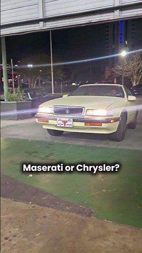 #MASERATI OR CHRYSLER?! | Bad Blonde #car #history