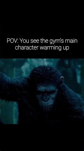 POV: The gym's main character is warming up 👑💪 | FitZay