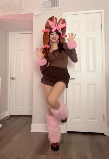I really liked cosplaying Lopunny, the outfit is so comfortable loll #lopunny #pokemon #cosplay