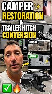 Rain Gauge Update, Camper Restoration & Trailer Hitch Conversion | Farm Shop Projects