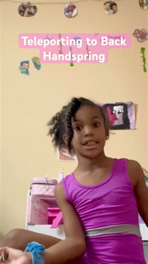 Did I Just Teleport?! Back Handspring Challenge 💫 | JLL Gymnast