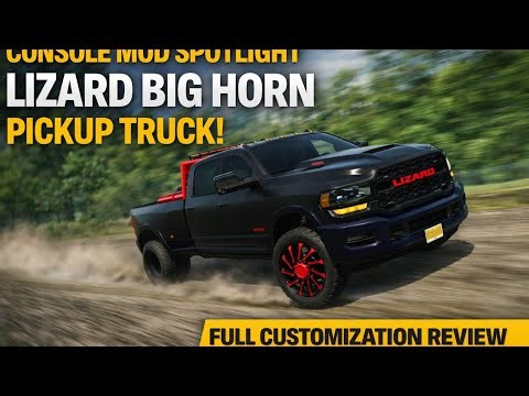Console Mod Spotlight: Lizard Big Horn Pickup Truck | Full Customization Review
