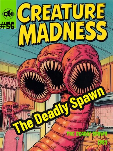The Deadly Spawn (1983) - Creature Madness For this week's Creature Madness creature feature, I chose the 1983 film The Deadly Spawn. Watch my review to see what I thought about it and learn more about the creature from it. #askewedreviews #creaturemadness #horrortok #thedeadlyspawn #filmtok @horrormadness0055 @Karen @Sinister Scripts Podcast🏳️‍🌈 @𝕲𝖍𝖔𝖚𝖑𝖋𝖗𝖎𝖊𝖓𝖉 🦇🖤 @T-Shirt Junkie @Ameriah Rain 📚 & 🎥 🦇 @Bambi