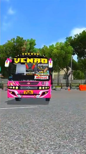 Kerala Private Bus Mod In Bus Simulator Indonesia - Bussid Bus Mod - Bussid Car Mod - Bussid