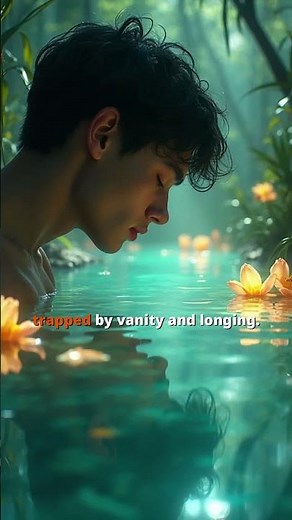 The Enchanted Mirror of Narcissus A Reflection of Vanity and Fate