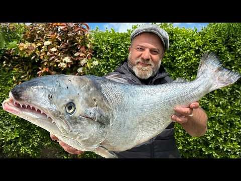 I Fillet an Atlantic Salmon and Deep-Fried It!