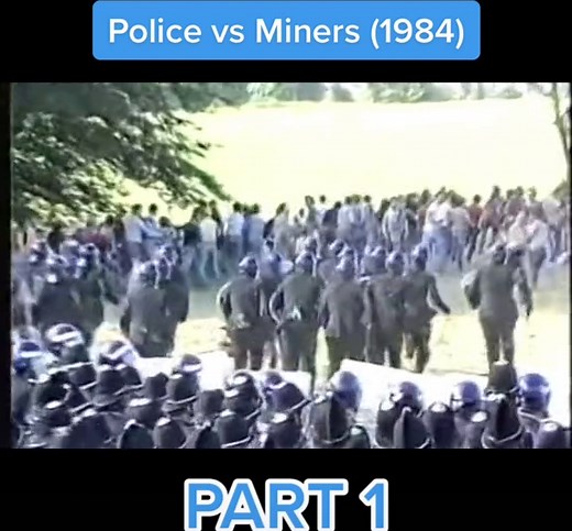 Historic Footage of the Battle of Orgreave Miners' Strike