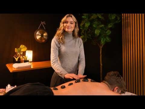 Super Relaxing Back Massage ASMR!