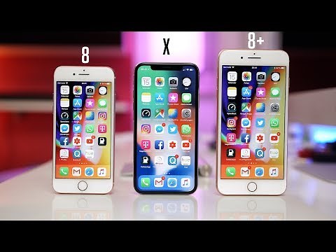 Apple iPhone X vs. iPhone 8 & 8 Plus - Die wichtigsten Unterschiede (Deutsch) | SwagTab