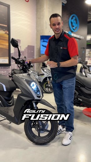 KYMCO AGILITY FUSION 125 Su diseño y confort han sido las razones perfectas para que fusiones todo lo bueno con todo lo mejor. PVSP: $10.599.000 *No incluye gastos de matrícula ni SOAT. #Kymco #KymcoColombia #AutecoMobility #Agility | Kymco Colombia