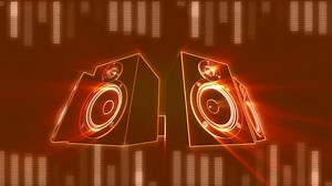 Loud Speakers dynamic background