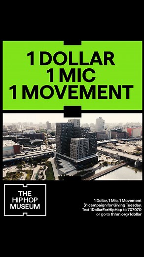 We’re building the world’s leading institution, set to open in 2026, devoted entirely to preserving and celebrating the full legacy of Hip Hop—and we want YOU to be part of it. As The D.O.C. states, “The Hip Hop Museum is the place to be,” and by donating just $1, you become a part of our work to honor the culture over 50 years in the making. Thank you D.O.C for your contributions to Hip Hop and we are glad to have you a part of our family. Now it’s YOUR time to be a part of history on Giving Tu
