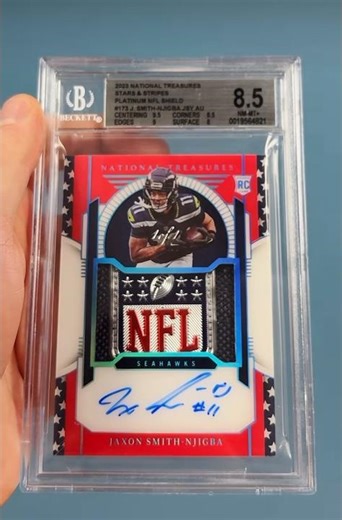 JSN 1/1 ❄️🥶 #trendingshorts #sportscards #sportscollectibles #fypシ゚viral #dailyshorts #inspired