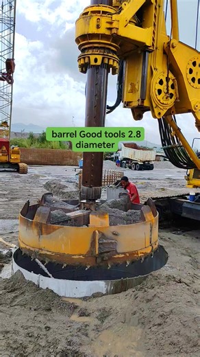 #construction bored pile rotary drilling rig leg B💪🗼🇨🇿 | Nelson Manata