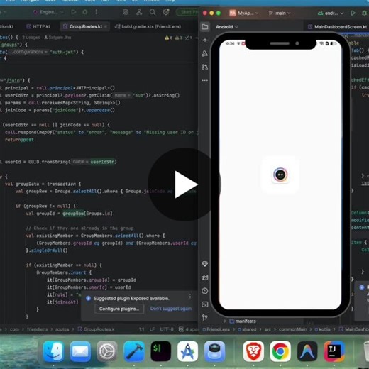 #friendlens #ktor #kotlin #kotlinmultiplatform #jetpackcompose #postgresql #supabase #s3 #backenddevelopment #mobiledevelopment #fullstackdevelopment #opensource #buildinpublic | Satyam Jha