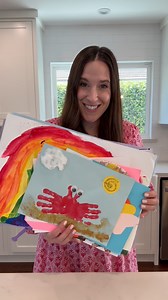 2.5K views · 7.7K reactions | How amazing is this?  Instead of storing art for years we decided to turn it into a keepsake book using @artkivebox  This is not sponsored but they did give me a code if you want a discount: “bastfam20” #parenthack #newtraditions #babyhack #toddlerhack #kidhack #momhack #arthack #decluttering #parentsofinstagram | The Bast Family | Facebook