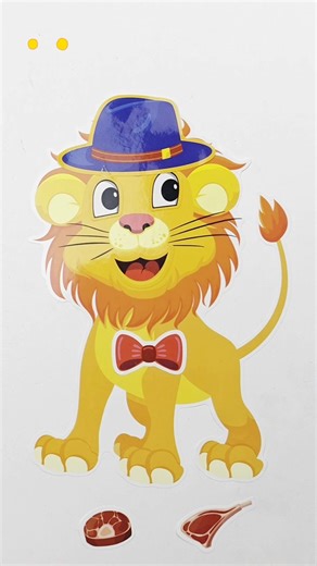 DIY Happy Lion Stickers: Make Your World ROAR with Colorful Creativity!#diy #stickers #lion #roar