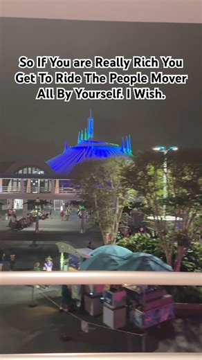 People Mover Party I Never Get Invited To #disneyworld #thepeoplemover #wdw #richpeople