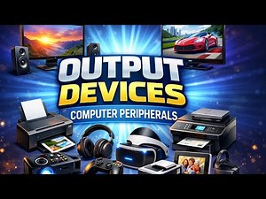 What are Output Devices? | Computer Output Devices Explained | Beginner Guide #councilskills