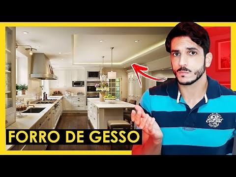 FORRO DE GESSO NA SUA CASA