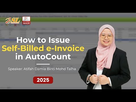 How to Issue Self-Billed e-Invoice in AutoCount | Payment Voucher, Purchase Invoice & AR Credit Note