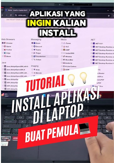 TUTORIAL INSTALL APLIKASI💡💡 BTW kalian lagi Cari laptop baru/second?? Langsung ajaaa gasss konsultasi seputar kebutuhan laptop kalian👇🏻👇🏻 ⬆️Klik Link Di Bio Kita Untuk info lengkapnya⬆️ 📍Lokasi Toko : Pahlawan Laptop (Search Google Maps : Pahlawan Laptop) Jl Prof Soedarto No 31 Tembalang Semarang (DEPAN Horison INN-Polines) . . . . . . . #laptop #laptoplifestyle #laptops #laptophack #tutorial #kontenedukasi #kontenviral #download #laptoplife #rekomendasilaptop #laptopbaru #laptopmahasiswa