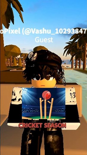 "You must try this game during the cricket season on Roblox."!😲