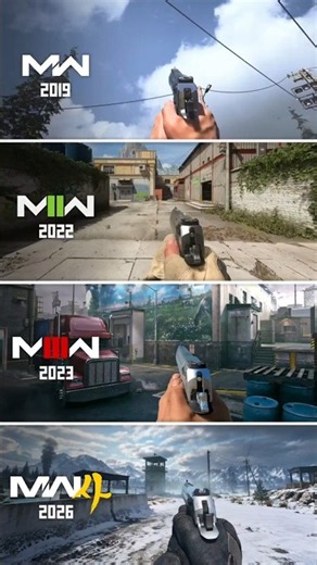Call of Duty Modern Warfare 1,2,3,4 | .50 GS Comparison | Call of Duty Modern Warfare 4