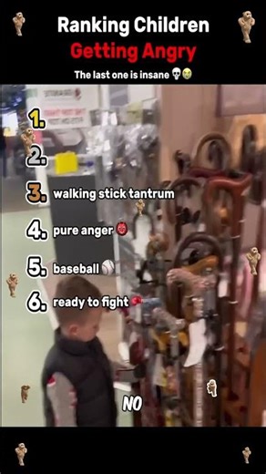 Ranking The Top 6 Children Getting Angry