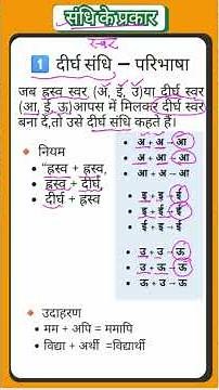 Sandhi in Sanskrit |संस्कृत संधि | All Classes | Easy Rules & Examples | NCERT