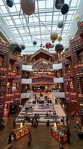 The Starfield Suwon Library, opened in 2024, spans the 4th to 7th floors of Starfield Suwon Mall, featuring 22-meter-high bookshelves, a vinyl listening café, and a children’s library. Inspired by COEX Starfield Library, it offers a serene literary escape within a bustling shopping complex. 📍 South Korea, Gyeonggi-do, Suwon-si, Jangan-gu, Suseong-ro, 175 스타필드 수원 4F~7F Opening Hours: - Monday – Sunday: 10 AM – 10 PM 📽️: @littlebigworld.em | 1000 Libraries