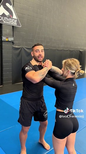 Throat Grab Escape: Option 1 Self-Defense Technique Tutorial