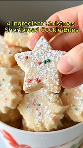 4 Ingredient Christmas Shortbread Cookie Bites Recipe in comments ⬇️ https://blog.recipeomg.com/christmas-shortbread-cookie-bites/ #Christmas #eat #best #USA #yum #Holidays #recipe #OMG #food #cooking #Amazing #love #everyone #fypシ゚ #happy #PaulaDeens5MinuteFudge #FudgeRecipe #ChristmasCookies #ShortbreadBites #4IngredientRecipe #EasyBaking #HolidayTreats #FestiveDesserts #BakingWithKids #CookieDecorating #YummyChristmas #FestiveBaking #SweetTreats #EdibleGifts | Grandma recipes