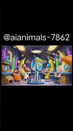 “Monkey Scientist Vs Motu Patlu: Crazy Lab Experiments!”| Monkey experiment| #shortsfeed #trending