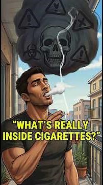 What’s Really Inside Cigarettes? (Shocking Truth) 🚬😳