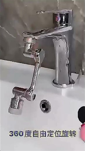 1080° Rotating Faucet Hack! 🚰 Every Sink Needs This ✨🦾