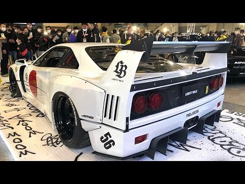 They Cut the F40! The CRAZY Liberty Walk F40 Widebody FULL TOUR…
