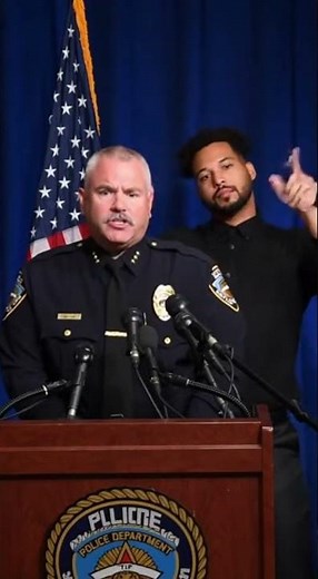 👉 Police Chief didn't expect THIS Sign Language... 😂📉