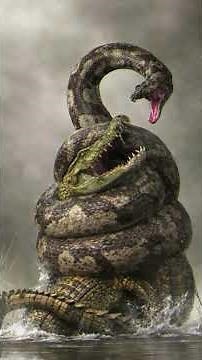 The largest snake in history.