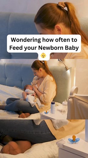 👶 Newborn feeding tips! Did you know that most newborns need to eat every 2-3 hours? That’s about 8-12 times a day! Watch for hunger cues like rooting or sucking motions. Remember, feed on demand! 💕 Want more tips? Subscribe to ParentingGenie for all things baby care! 🌟 #ParentingTips #NewbornCare #BabyFeeding #NewMom #Breastfeeding #BottleFeeding #NewParents #ParentingGenie | Parenting Genie