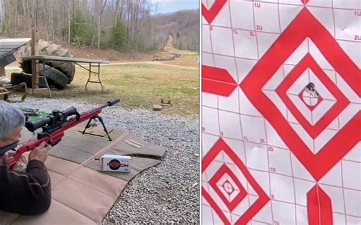 0.3角分！ 试射精密国际新步枪 Accuracy International AT-X