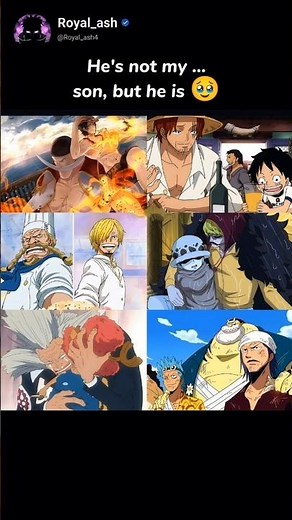 POV: One Piece Has The Greatest Father Figures In All Of Anime 😭💀 #anime #onepiece #memes