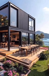 🤩 This shipping container architectural rendering is what dreams are made of clean lines, bold design, and endless potential 🖤 Whether it’s for your dream home, an Airbnb, or a creative workspace, the possibilities are 🔥 and 100% upcycled ♻️ Design with purpose. Build with vision. 🚀 #ContainerLiving #UpcycledDesign #ModernArchitecture #ShippingContainerHome #ContainerBuild #TinyHomeMovement #SustainableLiving #OffGridLife #ArchitecturalRendering #DreamBuild #SmartDesign #ModularHome #CustomH