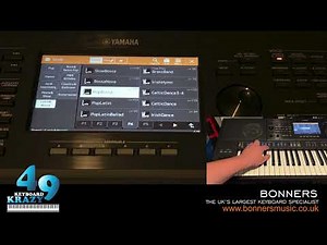Yamaha PSR-SX920 Keyboard - Latin&World Styles Part 2/3